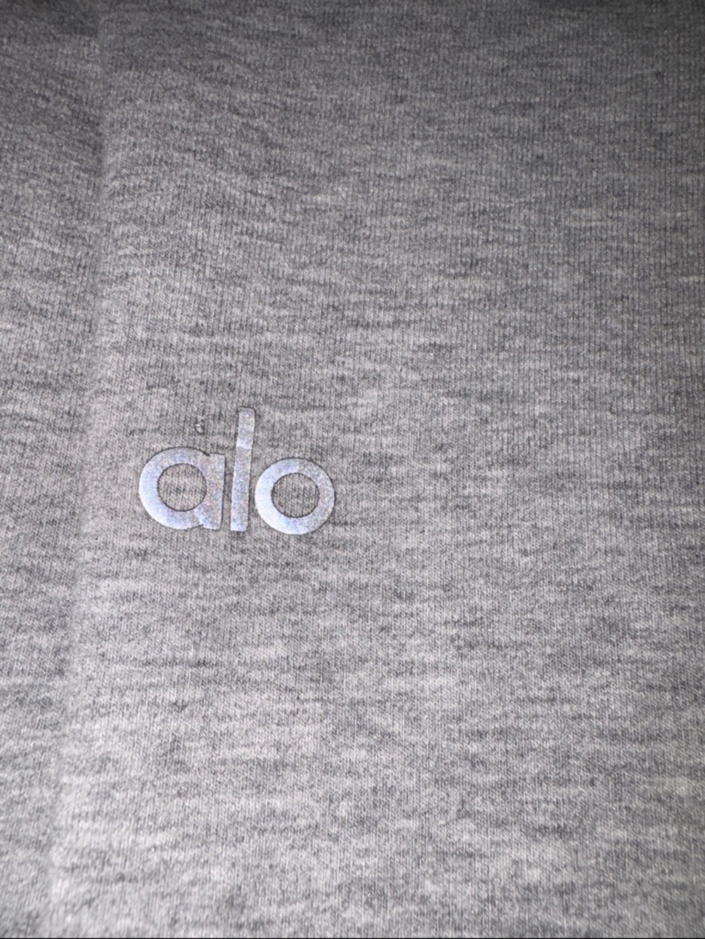 ALO Yoga Heather Gray Sweatpant Joggers - Picture 4 of 5